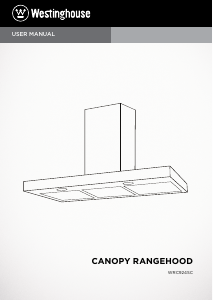 Manual Westinghouse WRC924SC Cooker Hood