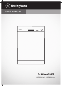Manual Westinghouse WSF6602WA Dishwasher
