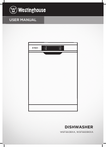 Manual Westinghouse WSF6608KXA Dishwasher
