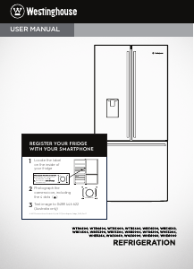 Manual Westinghouse WFB4204SC Fridge-Freezer