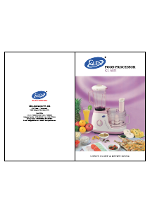 Manual Glen GL 4051 Food Processor