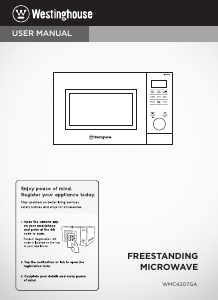 Manual Westinghouse WMC4207GA Microwave