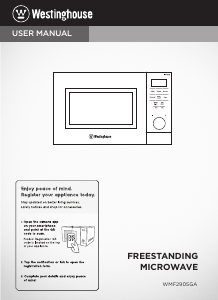 Manual Westinghouse WMF2905GA Microwave