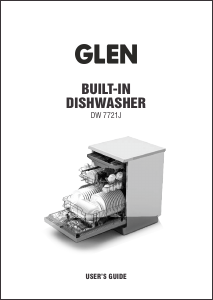 Manual Glen DW 7721J Dishwasher