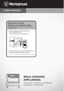 Manual Westinghouse WFE915SD Range