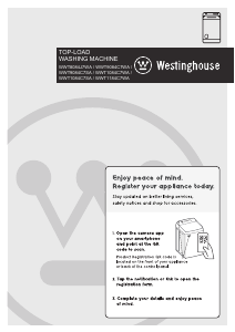 Handleiding Westinghouse WWT8084J7WA Wasmachine