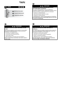 Handleiding Schneider 15363 Schakelklok