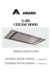 Manual Award E295S-1550 Cooker Hood