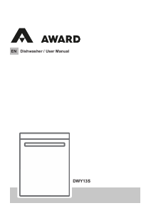 Manual Award DWY13S Dishwasher