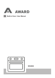 Handleiding Award WO450S Oven