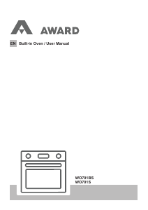 Handleiding Award WO701BS Oven