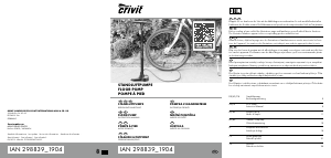 Instrukcja Crivit IAN 298839 Pompka rowerowa