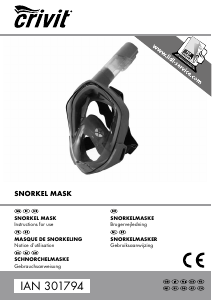 Mode d’emploi Crivit IAN 301794 Tuba de snorkeling