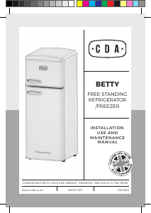 Manual CDA Betty Fridge-Freezer