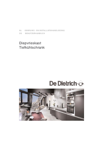 Handleiding De Dietrich 6545UN Vriezer