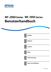 Bedienungsanleitung Epson WorkForce WF-2935DWF Multifunktionsdrucker