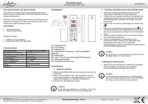 Mode d’emploi InFactory NX-6495-675 Station météo