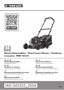 Manual Parkside IAN 345555 Lawn Mower