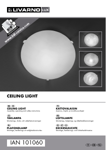 Brugsanvisning LivarnoLux IAN 101060 Lampe