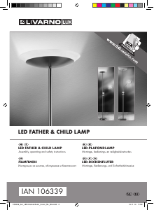 Manual LivarnoLux IAN 106339 Lamp