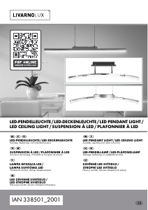 Instrukcja LivarnoLux IAN 338501 Lampa