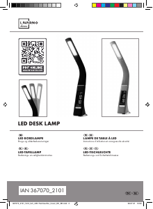 Mode d’emploi LivarnoLux IAN 367070 Lampe