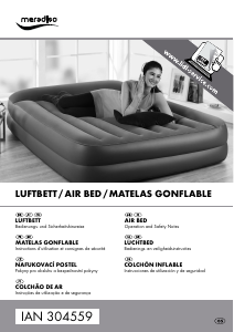 Manual Meradiso IAN 304559 Air Bed