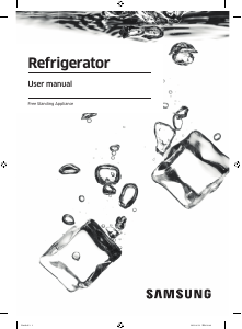 Mode d’emploi Samsung RF50C510EB1 Réfrigérateur combiné
