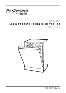 Manual Technika TBD4SS-6 Bellissimo Dishwasher