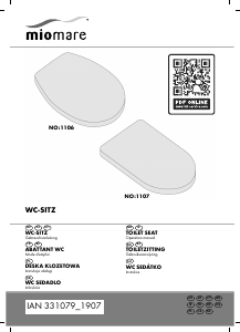 Handleiding Miomare IAN 331079 WC-bril