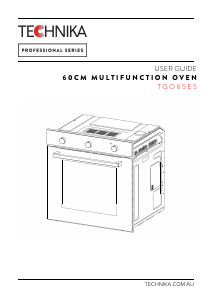 Handleiding Technika TGO65ES Oven