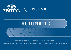 Manual de uso Festina F6847 Automatic Reloj de pulsera