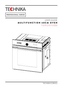 Handleiding Technika TGPO611ABK Oven
