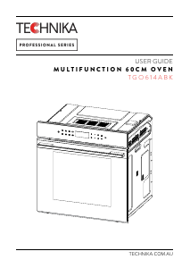 Handleiding Technika TGO614ABK Oven