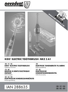Brugsanvisning Nevadent IAN 288635 Elektrisk tandbørste