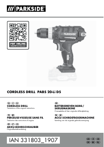 Brugsanvisning Parkside IAN 331803 Bore-skruemaskine