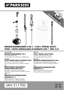 Mode d’emploi Parkside IAN 311700 Moteur multifonctions