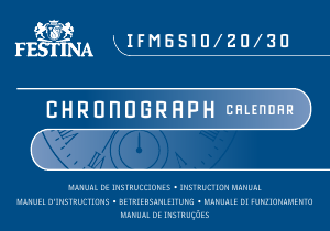Manual de uso Festina F16659 Chronograph Reloj de pulsera