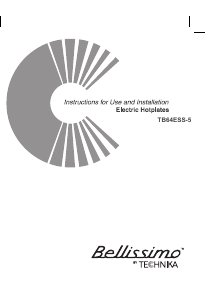 Handleiding Technika TB64ESS-5 Bellissimo Kookplaat