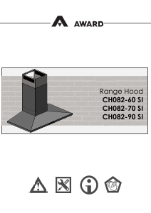 Manual Award CH082-60SI Cooker Hood