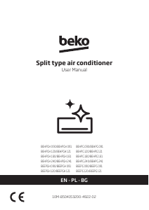 Manual BEKO BEEPG 121 Air Conditioner