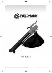 Használati útmutató Fieldmann FZF 4030-E Levélfúvó