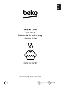 Manual BEKO BBIM18500BPSW Oven