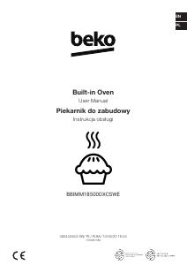 Manual BEKO BBIMM18500DXCSWE Oven