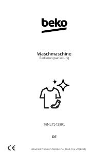 Bedienungsanleitung BEKO WML71423R1 Waschmaschine