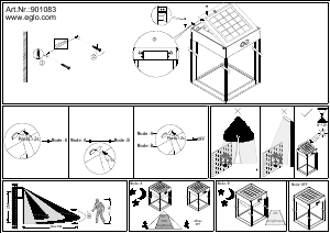 Manual Eglo 901083 Candeeiro