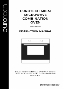 Manual Eurotech ED-CPO45SS Oven