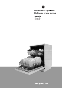 Priručnik Gorenje GS620E10W Perilica posuđa