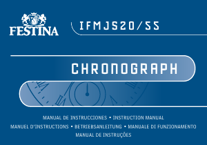 Mode d’emploi Festina F16820 Chronograph Montre