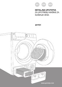 Priručnik Gorenje DP7B Sušilica